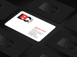 Business Card Design by Tripti Ranjan Gain for LBC Fleet | Design: #27392887