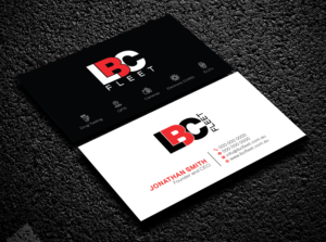 Business Card Design by Bold Pixels for LBC Fleet | Design: #27412403