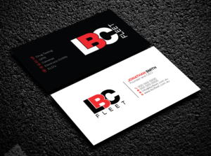 Business Card Design by Bold Pixels for LBC Fleet | Design: #27425772