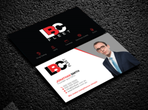 Business Card Design by Bold Pixels for LBC Fleet | Design: #27430458