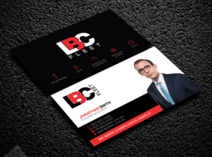 LBC Fleet business card | Diseño de Tarjeta de Presentación por Bold Pixels