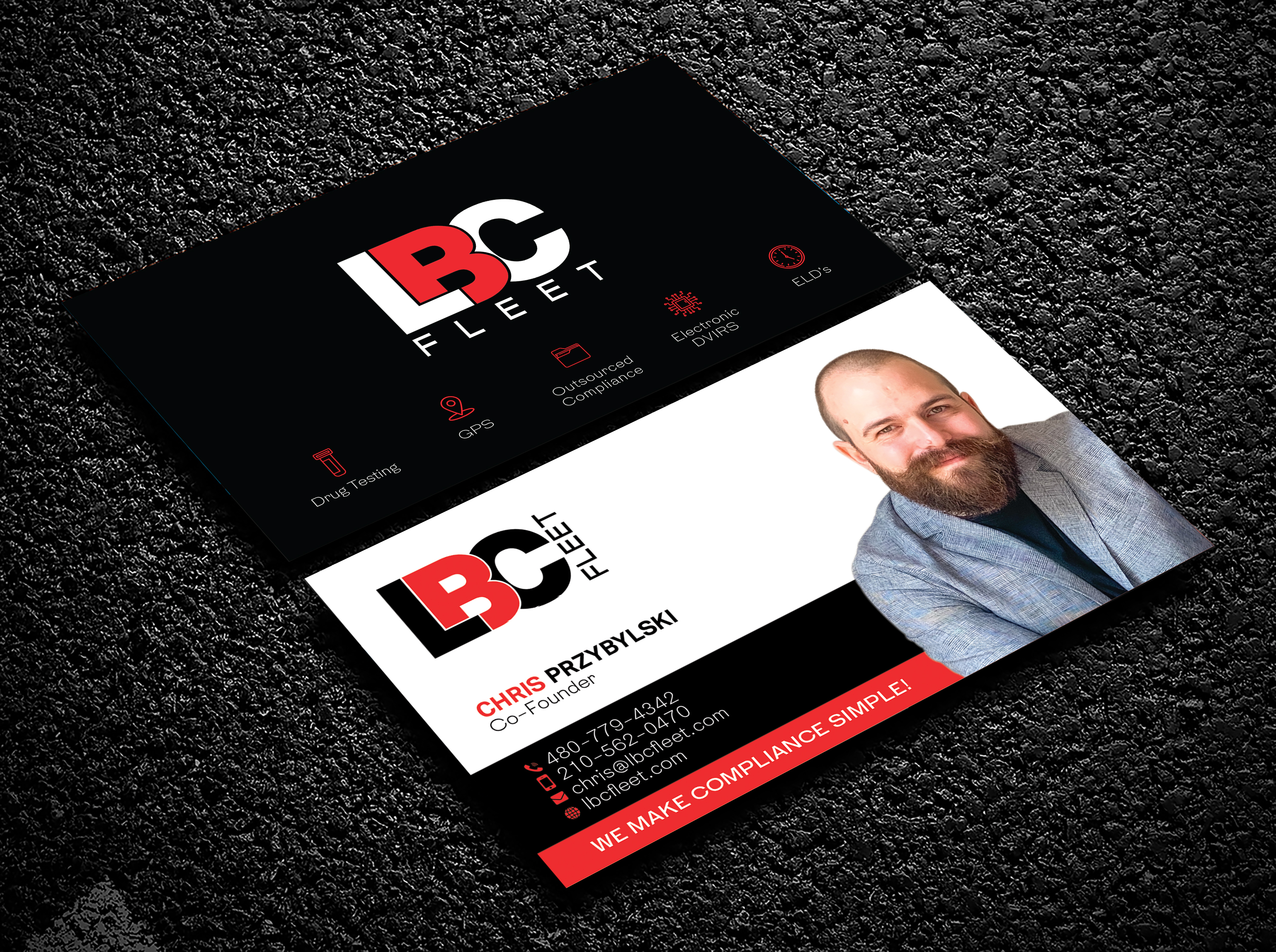 Design de Carte de Visite par Bold Pixels pour LBC Fleet | Design #27437314