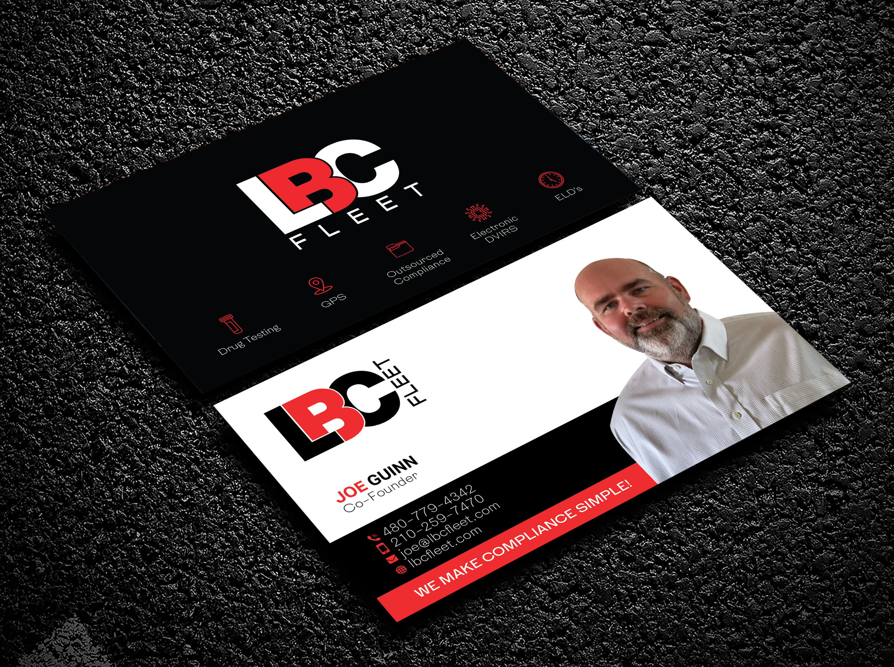 Design de Carte de Visite par Bold Pixels pour LBC Fleet | Design #27437316