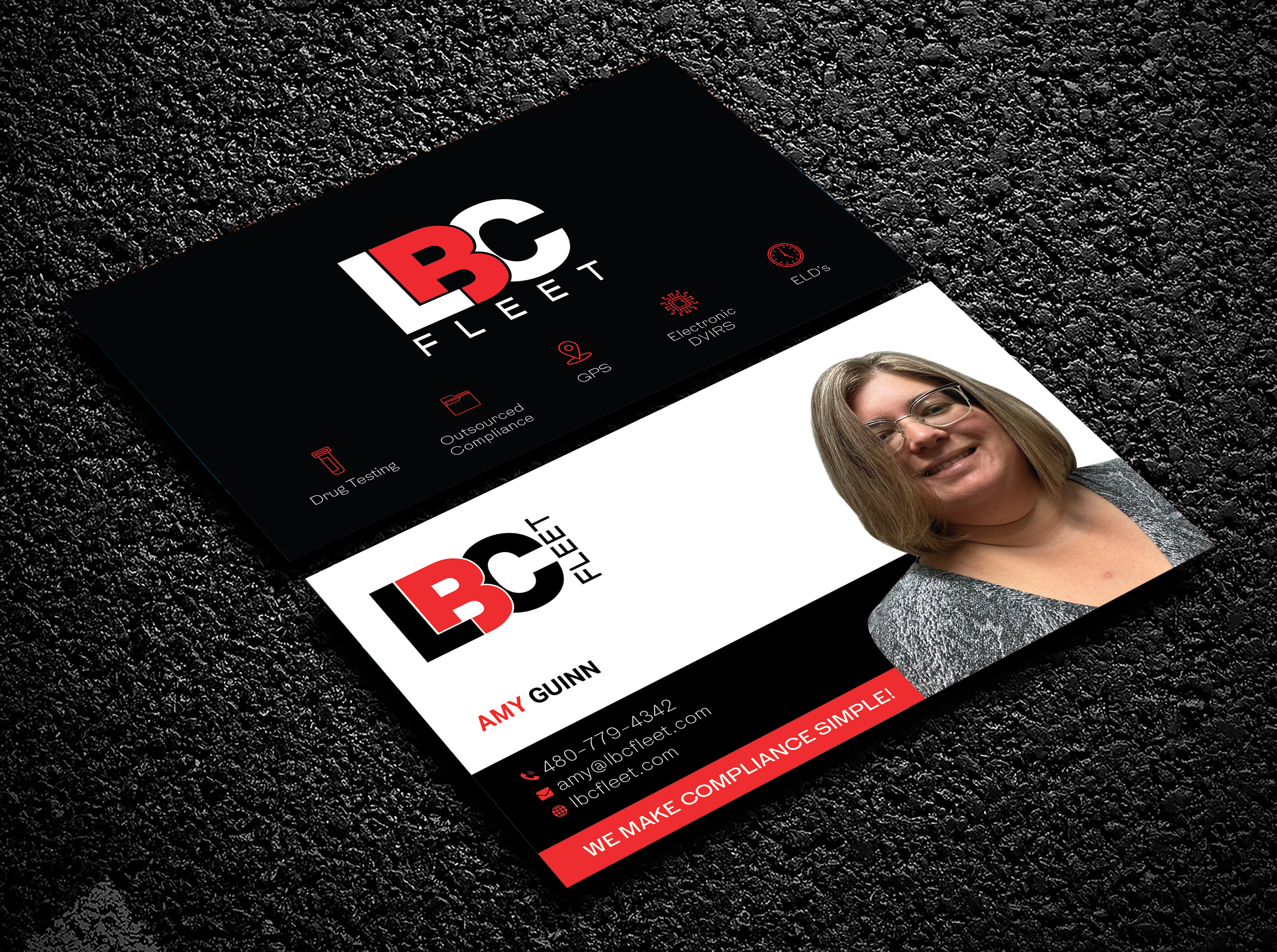 Design de Carte de Visite par Bold Pixels pour LBC Fleet | Design #27437544