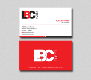 Design de Carte de Visite par Uttom 2 pour LBC Fleet | Design : #27395514