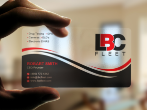 Design de Carte de Visite par Uttom 2 pour LBC Fleet | Design : #27402366
