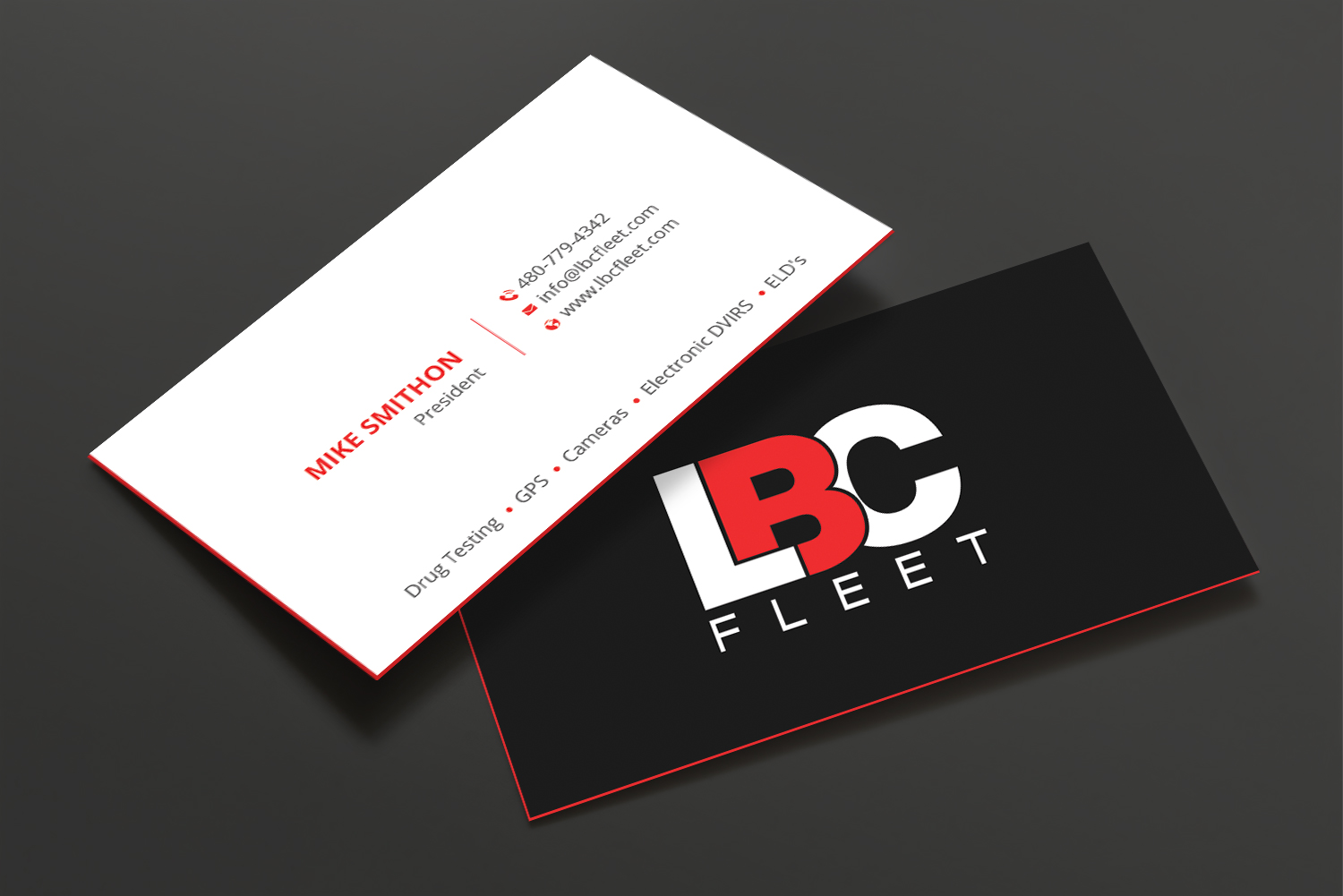 Design de Carte de Visite par DesignShout pour LBC Fleet | Design #27393176