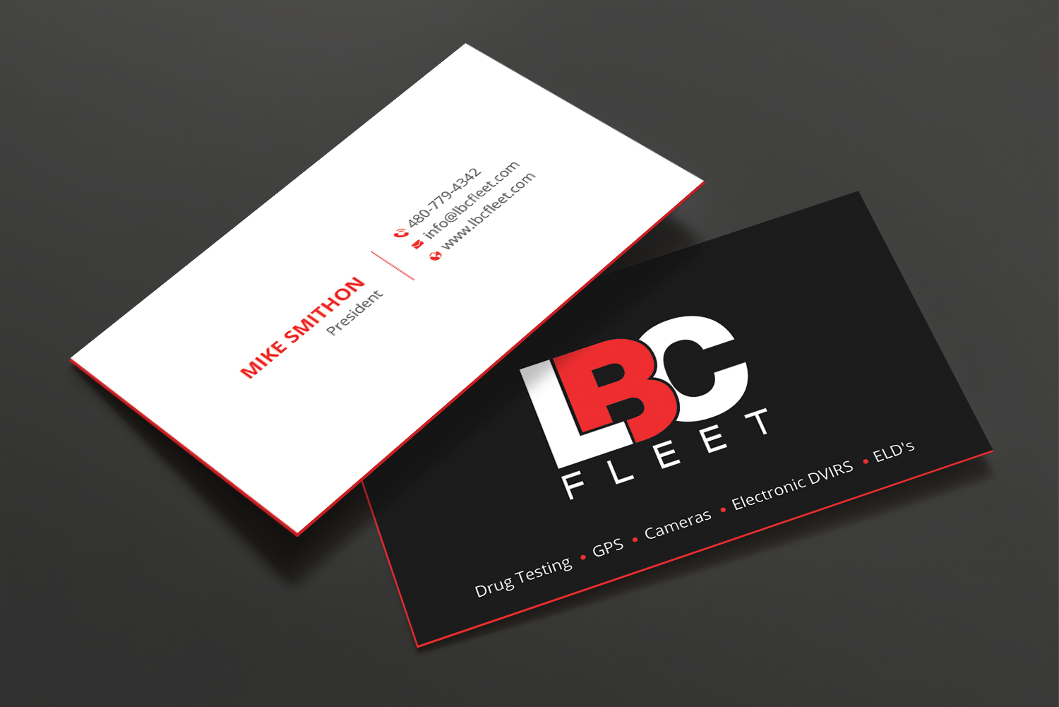 Design de Carte de Visite par DesignShout pour LBC Fleet | Design #27393178