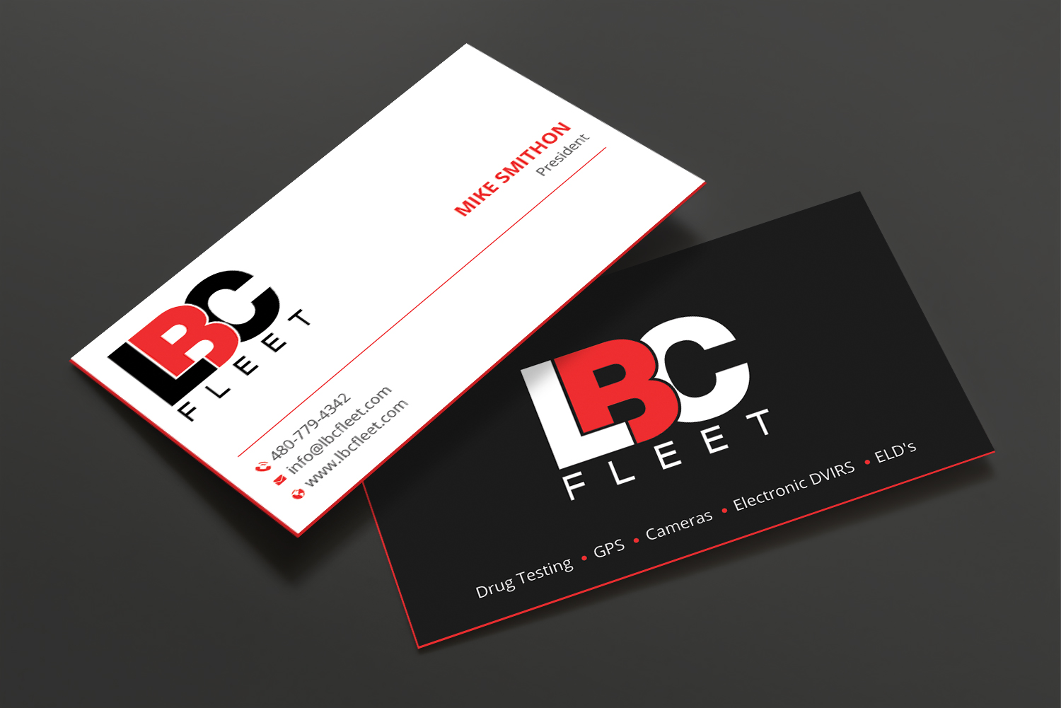Design de Carte de Visite par DesignShout pour LBC Fleet | Design #27393214