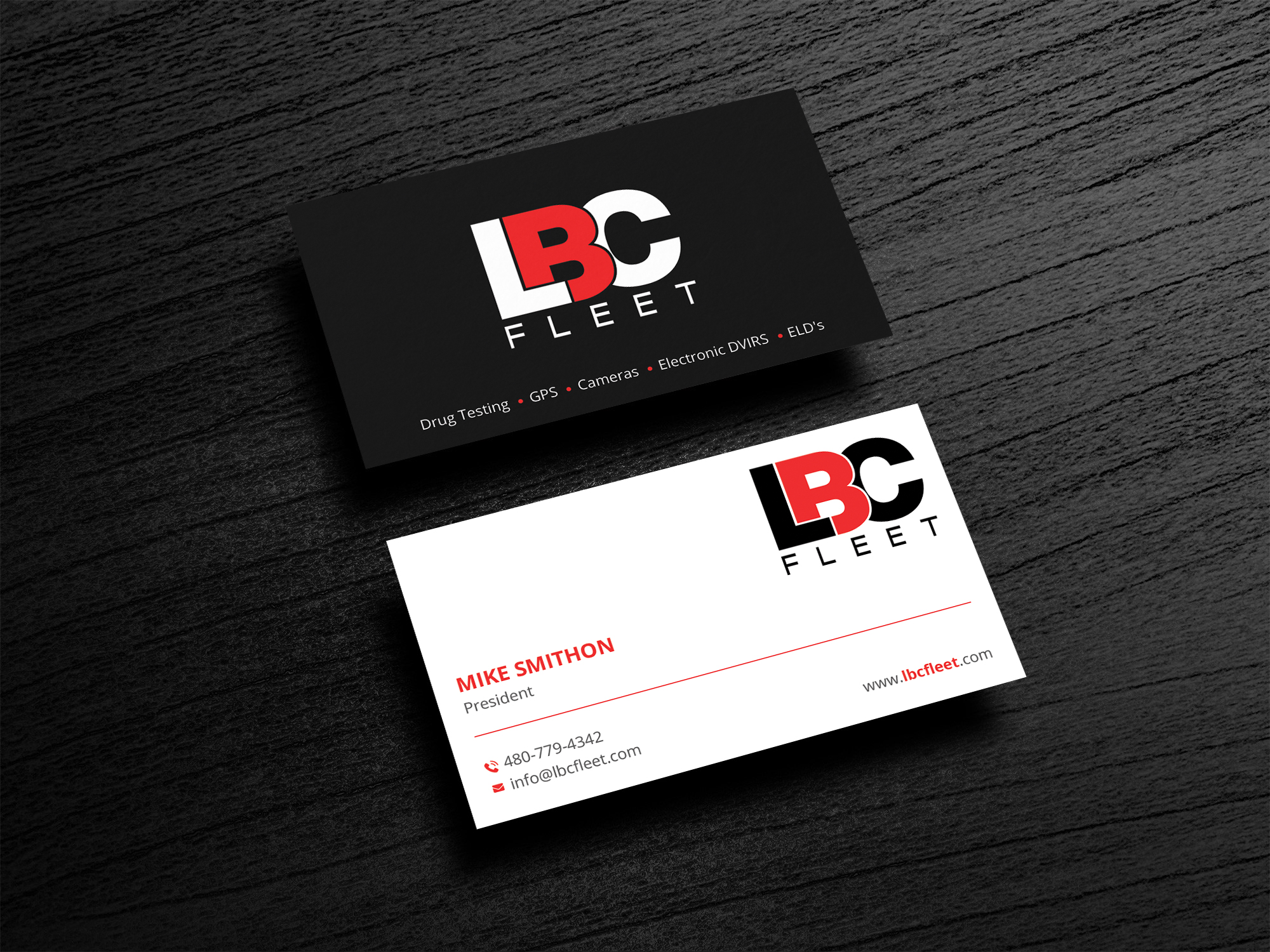 Design de Carte de Visite par DesignShout pour LBC Fleet | Design #27393259