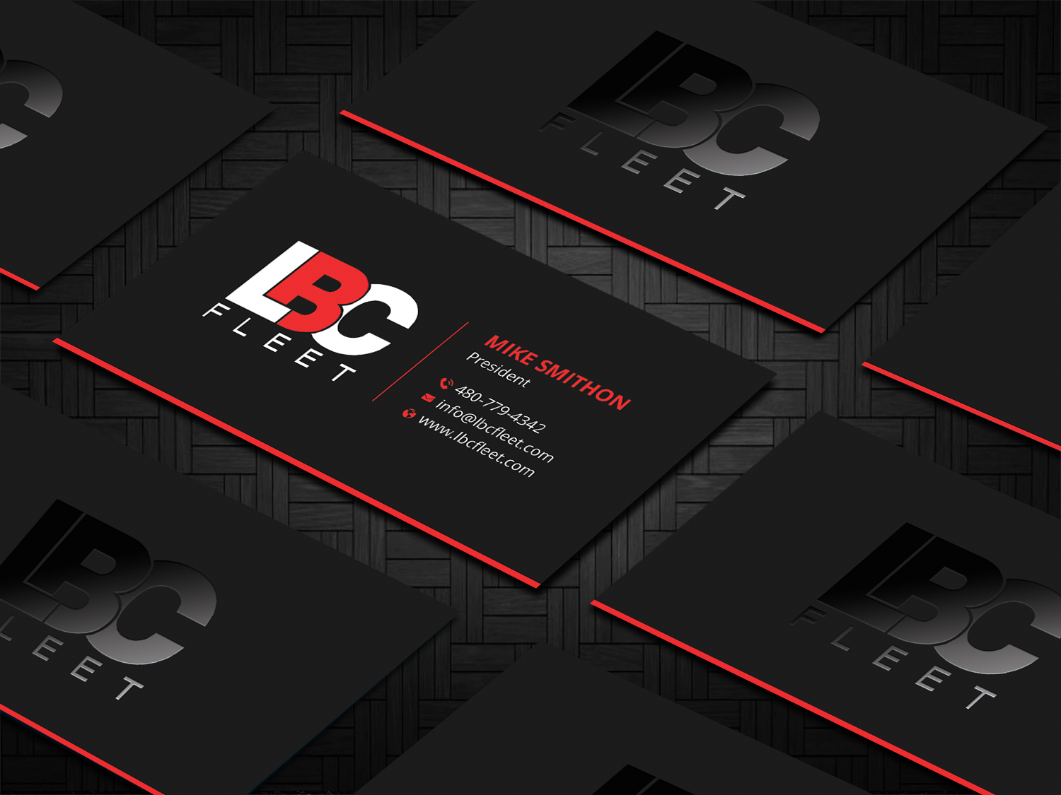 Business Card Design by DesignShout for LBC Fleet | Design #27393326