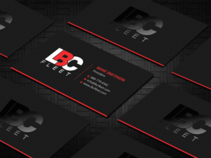 Business Card Design by DesignShout for LBC Fleet | Design: #27393326
