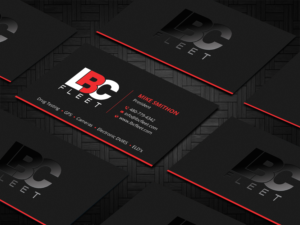 Business Card Design by DesignShout for LBC Fleet | Design: #27393336