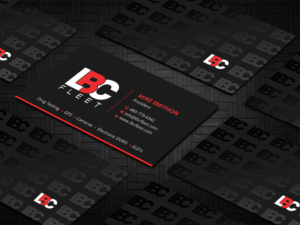 Business Card Design by DesignShout for LBC Fleet | Design: #27393354
