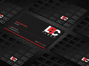 Business Card Design by DesignShout for LBC Fleet | Design: #27393436