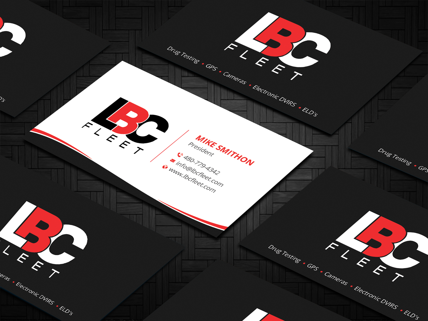 Business Card Design by DesignShout for LBC Fleet | Design #27393457