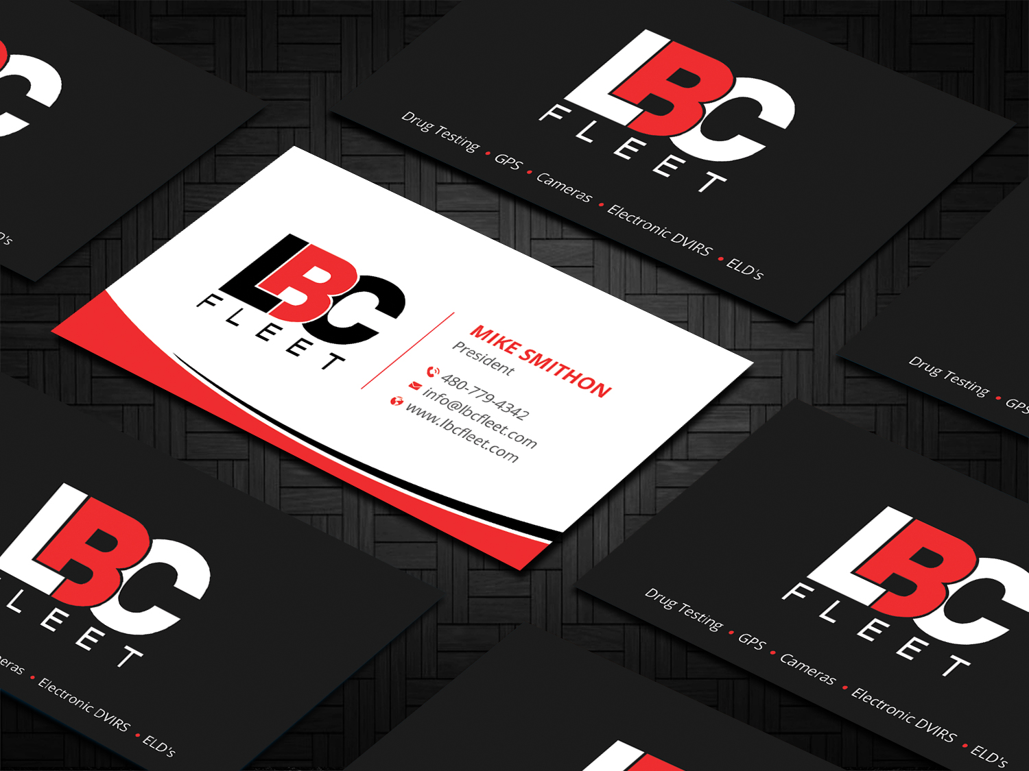 Business Card Design by DesignShout for LBC Fleet | Design #27393459