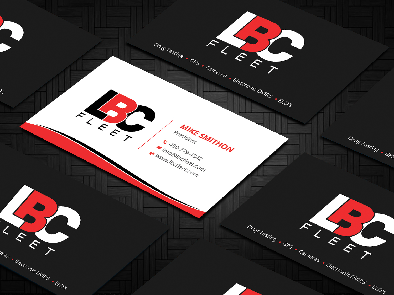 Business Card Design by DesignShout for LBC Fleet | Design #27393460