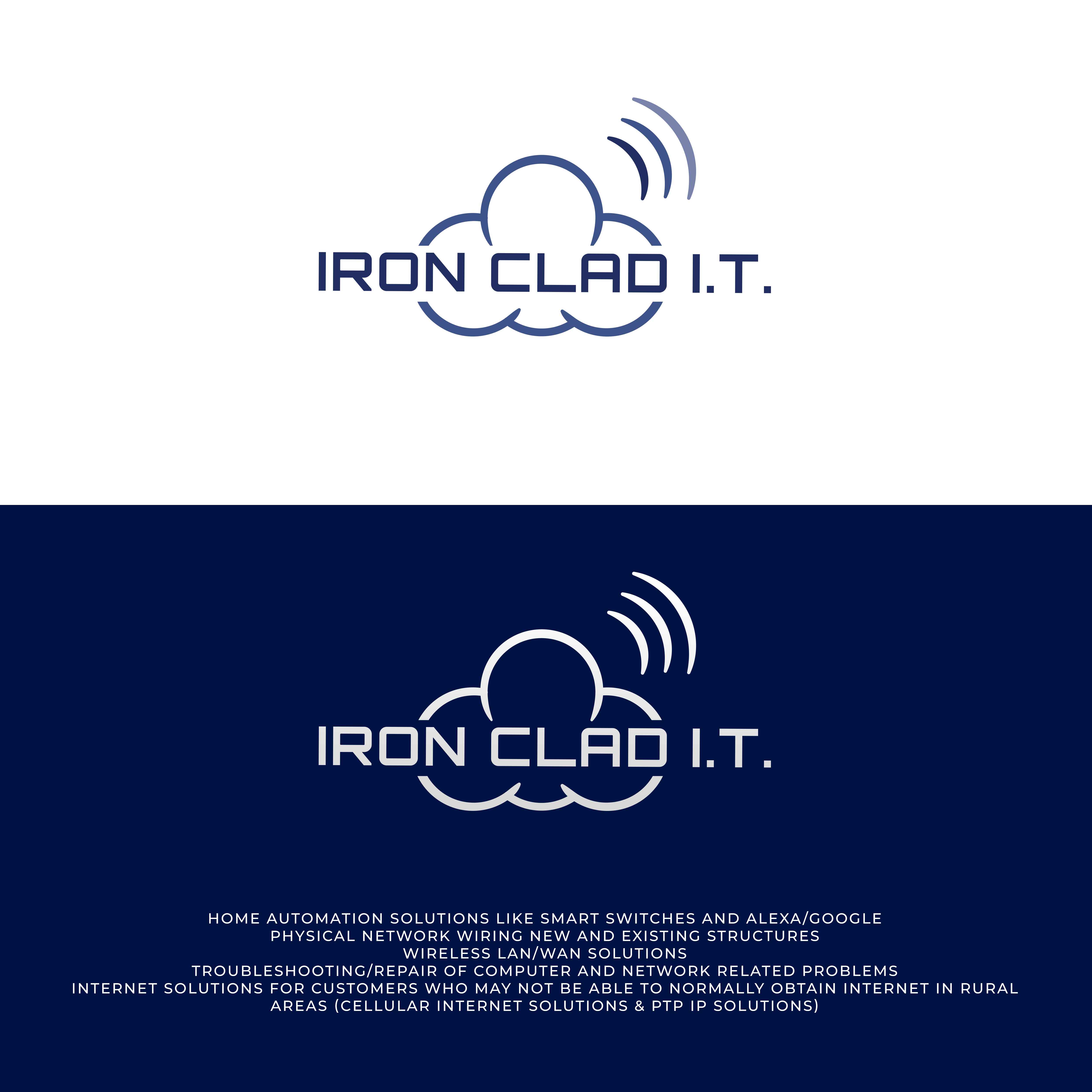 Logo Design by ILLUSTRATOR PRO for IronClad IT | Design #27415530