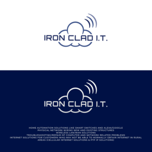 Logo-Design von ILLUSTRATOR PRO für IronClad IT | Design: #27415530