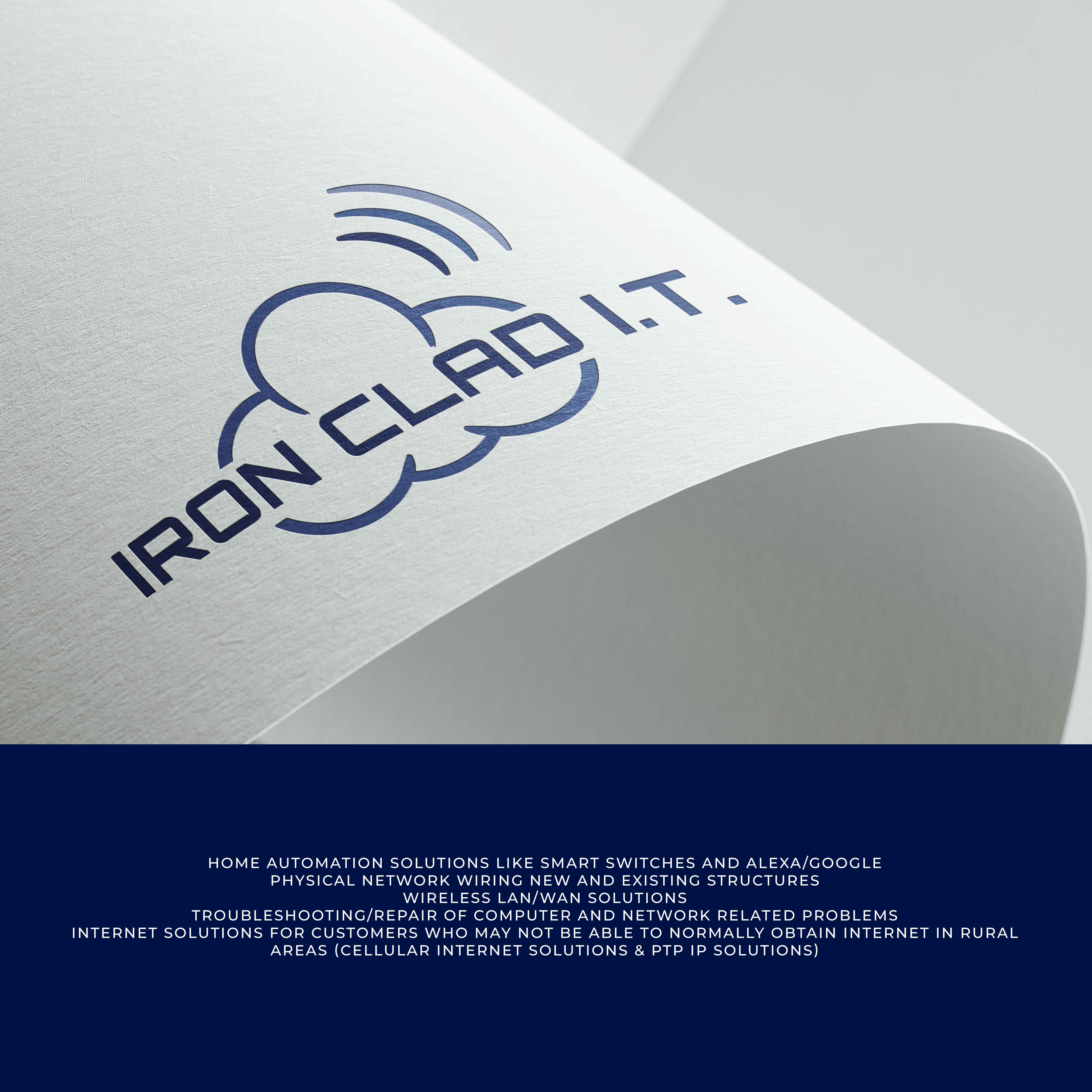 Logo Design by ILLUSTRATOR PRO for IronClad IT | Design #27415552