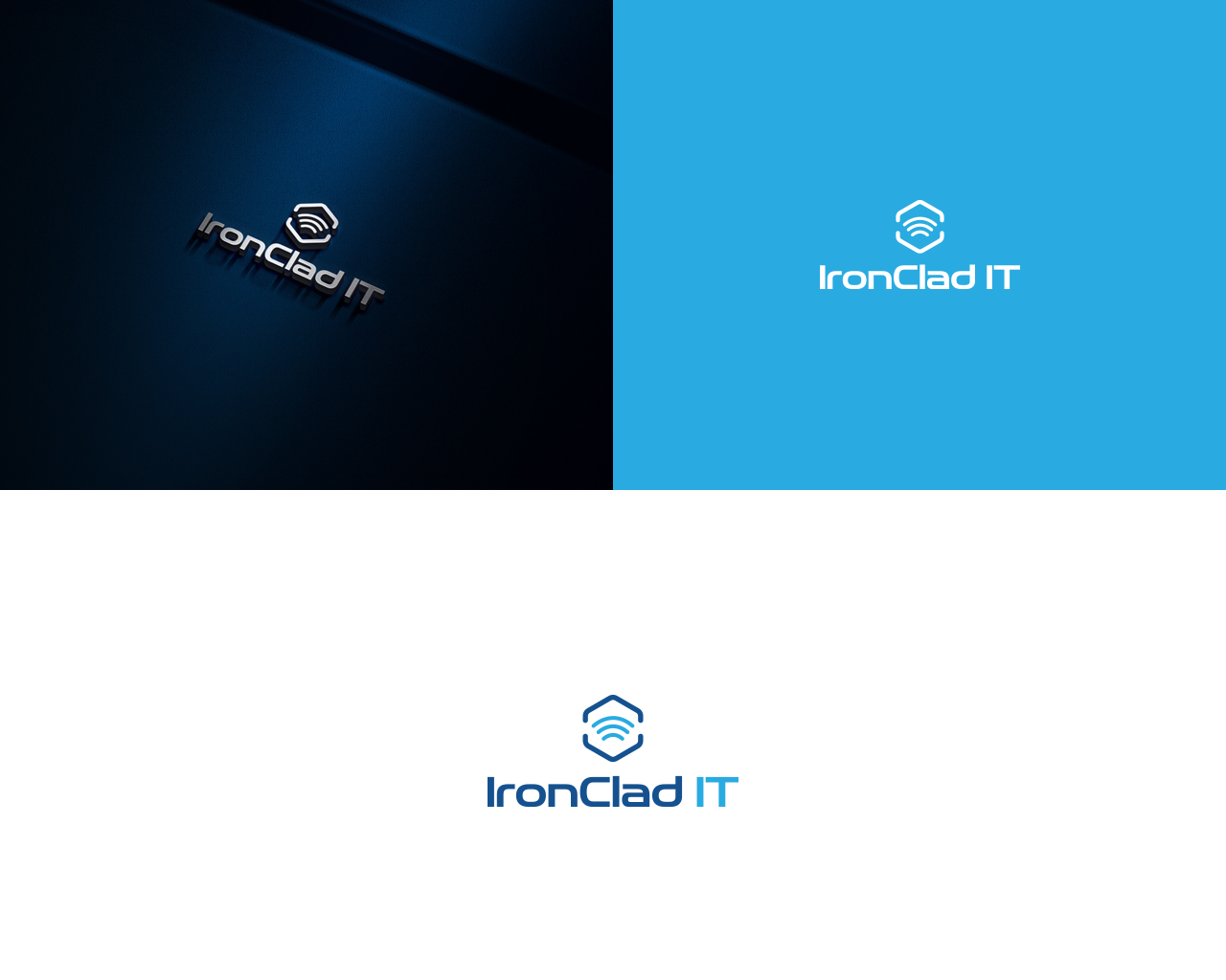 Logo Design by damakyjr for IronClad IT | Design #27386614