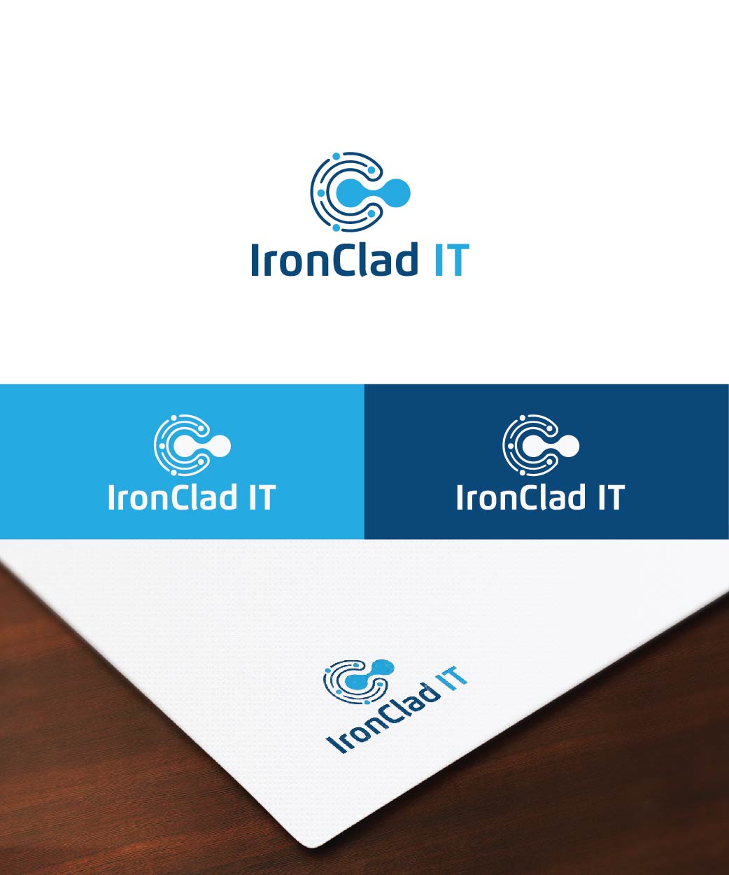 Logo Design by Maxo-Biz for IronClad IT | Design #27395002