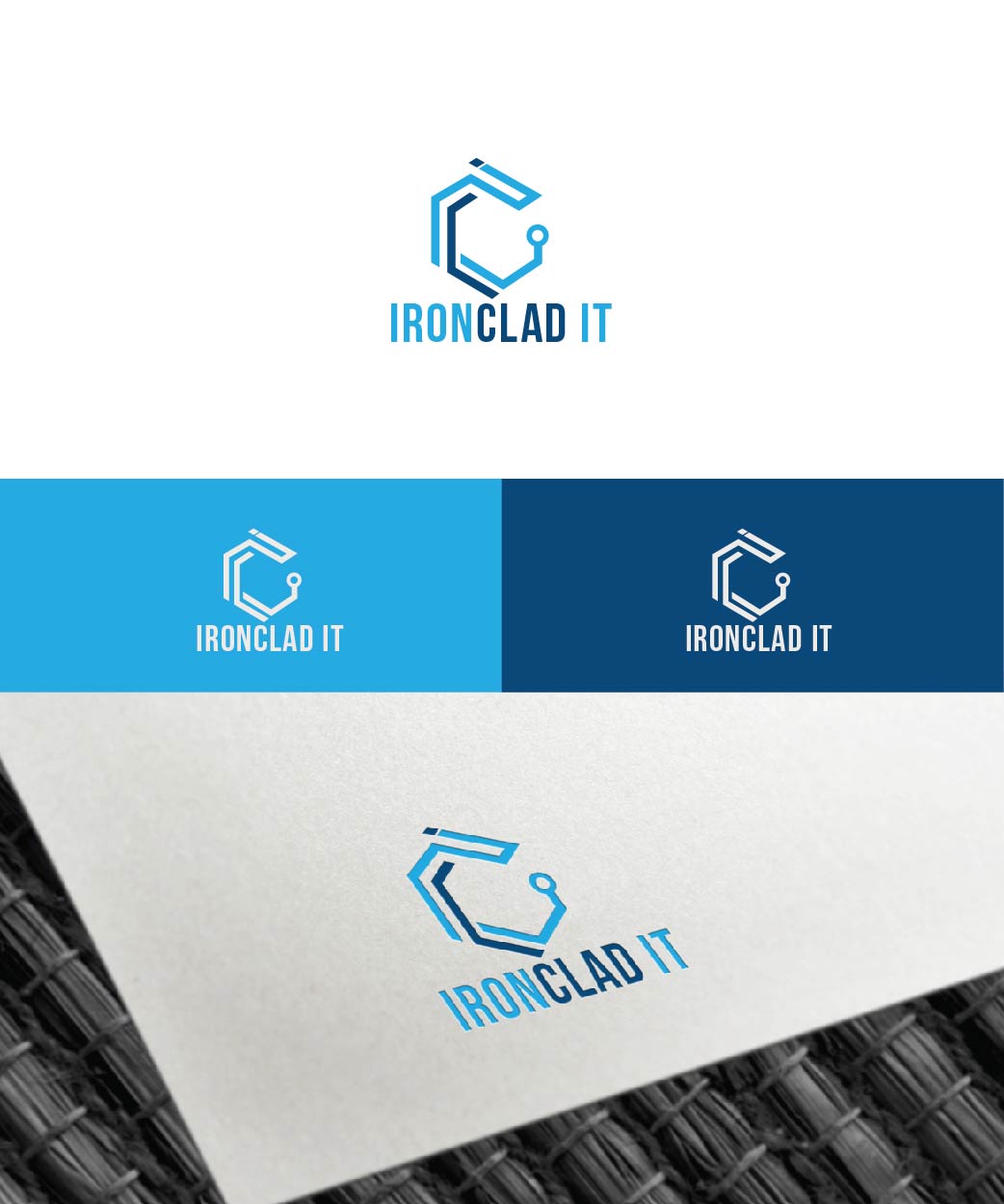 Logo Design by Maxo-Biz for IronClad IT | Design #27395004