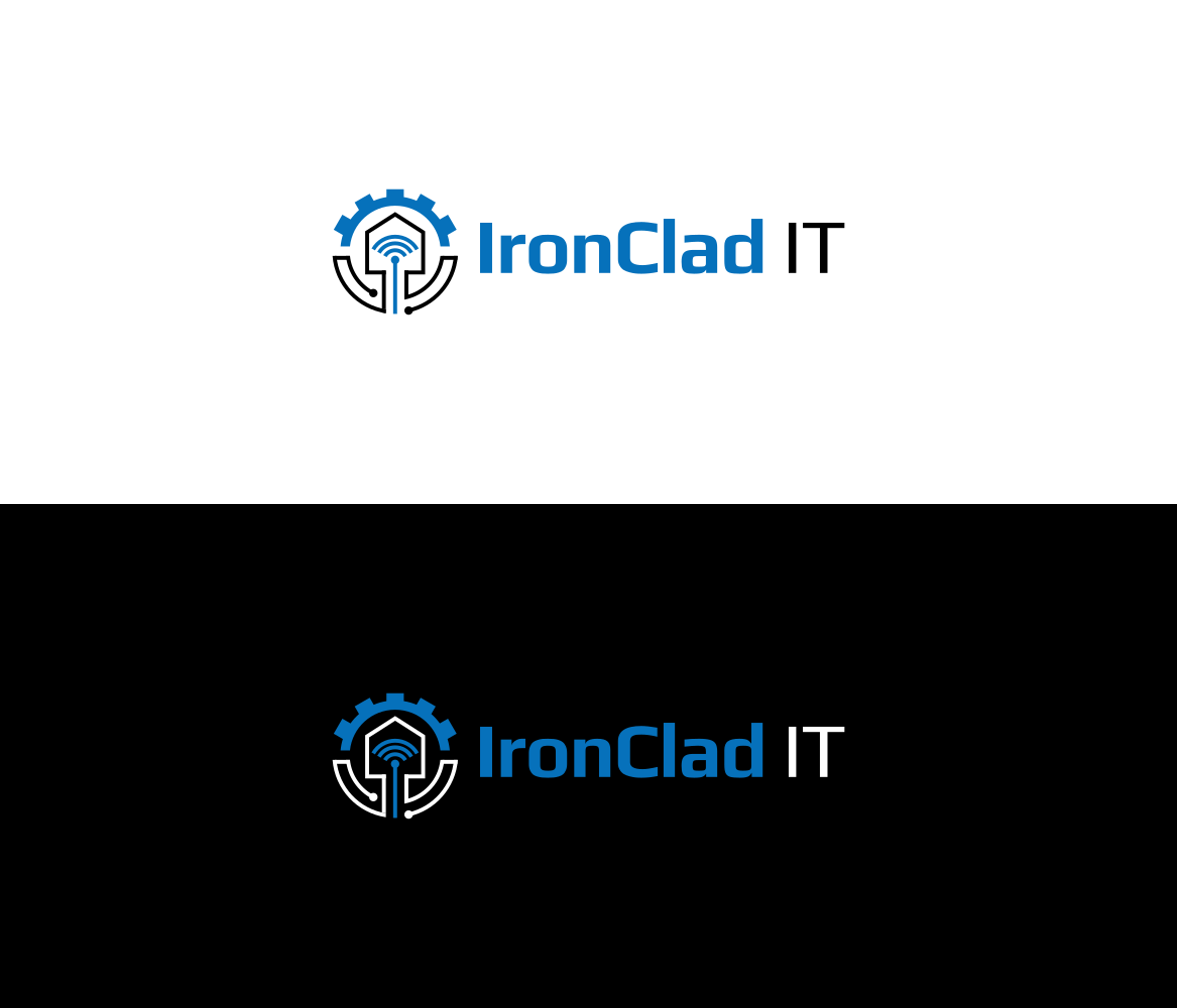 Logo Design by Riaper for IronClad IT | Design #27386591