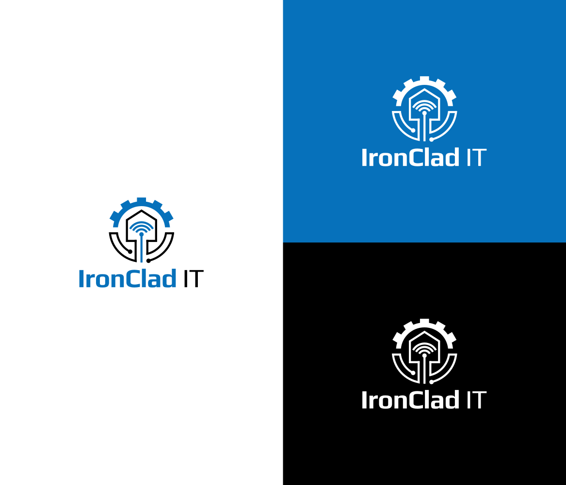 Logo Design by Riaper for IronClad IT | Design #27386595
