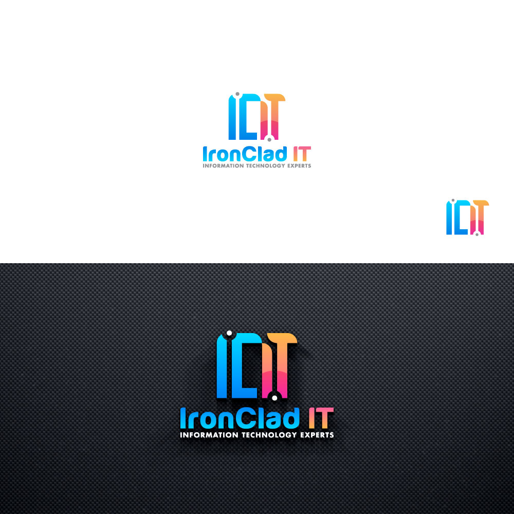 Logo Design by Trident for IronClad IT | Design #27398231