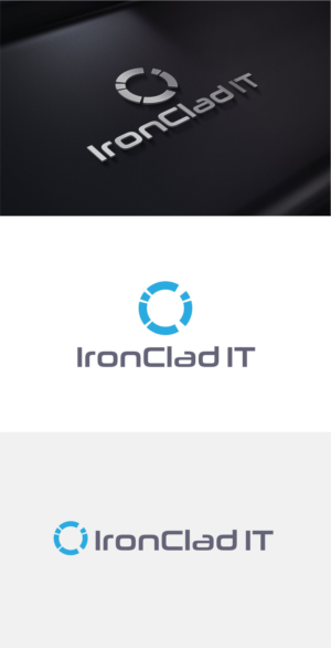 IronClad IT | Logo Design by RAN MEI JS