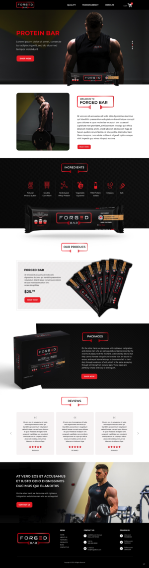 Shopify Design by pb for this project | Design: #27390603