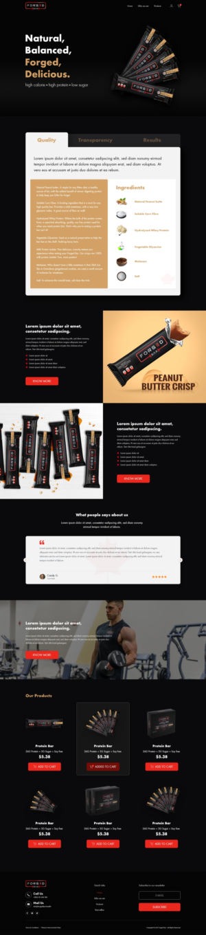 Shopify Design by Cre8r for this project | Design: #27393231
