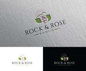 Dusty Rose Ranch | Logo-Design von Iris 3