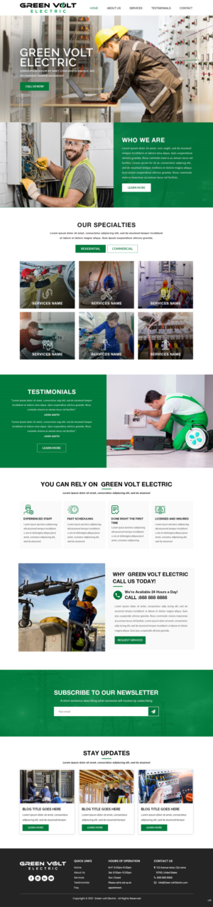 Web Design by pb for this project | Design: #27390611