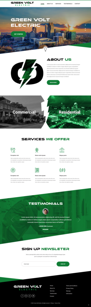 Web Design by pb for this project | Design: #27390612