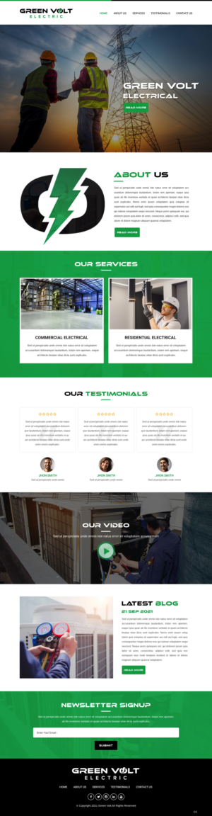 Web Design by pb for this project | Design: #27390613