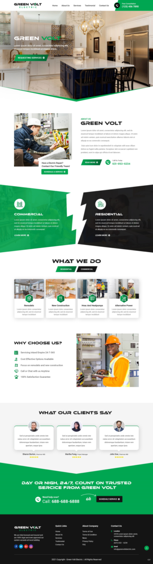 Web Design by pb for this project | Design: #27390615