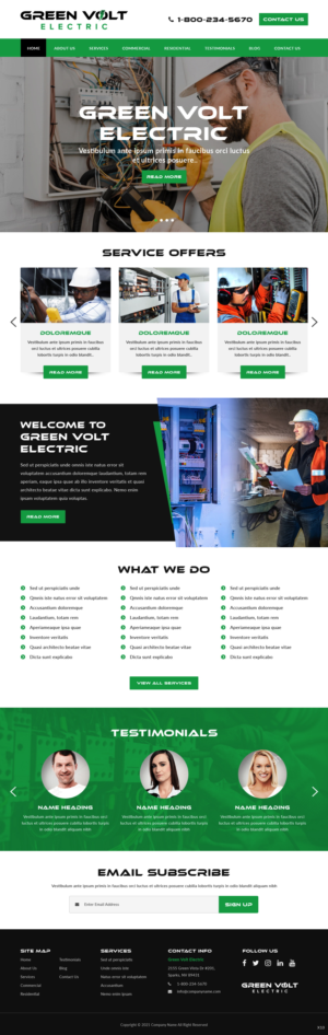 Web Design by pb for this project | Design #27390618