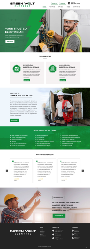 Web Design by pb for this project | Design: #27390619