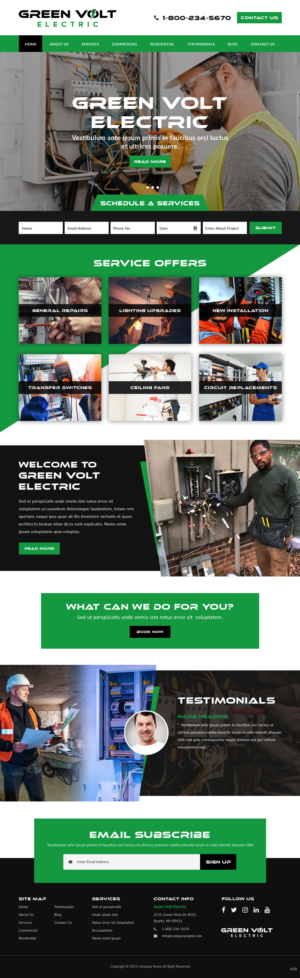 Web Design by pb for this project | Design: #27395934