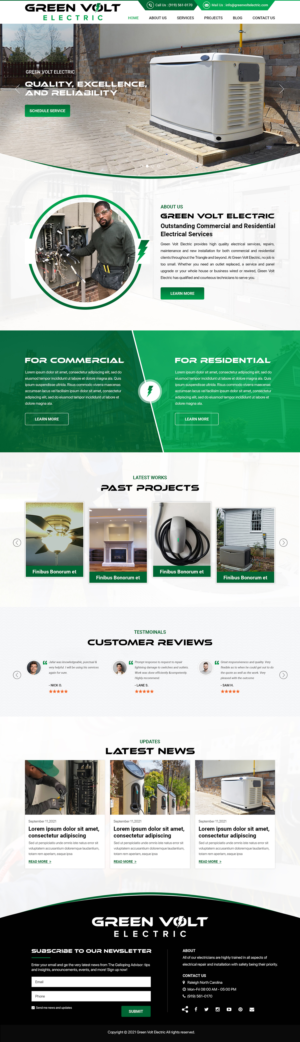 Web Design by Titan Eagle for this project | Design: #27392650
