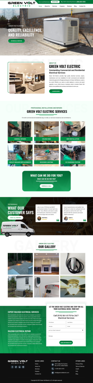 Web Design by Titan Eagle for this project | Design: #27402938