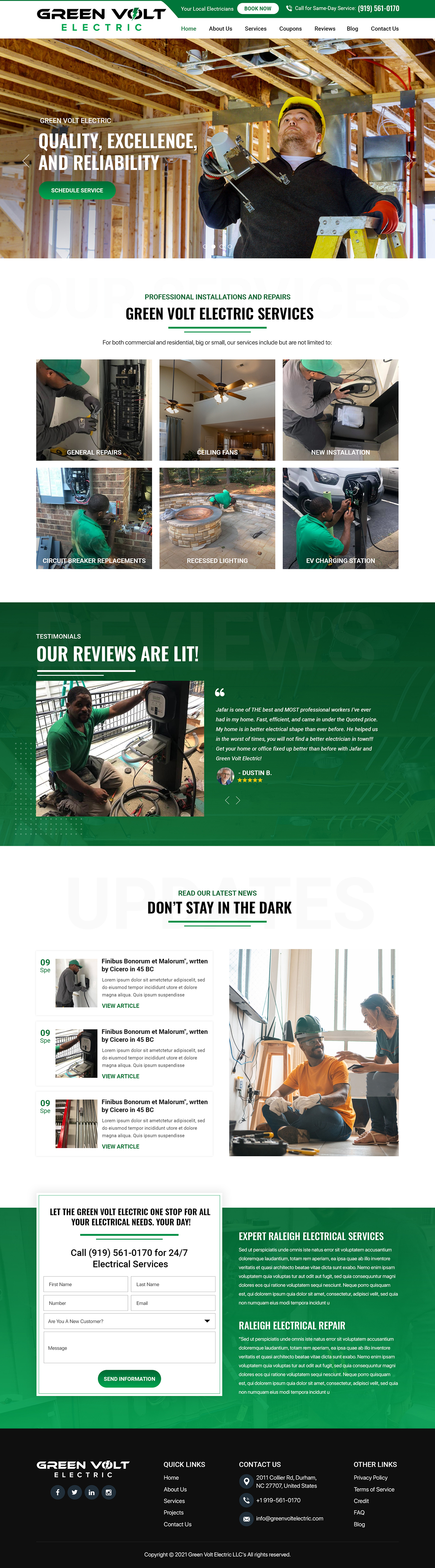 Web Design by Titan Eagle for this project | Design #27412881