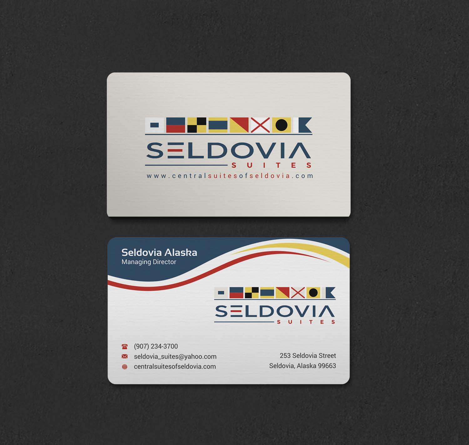 Business Card Design by INDIAN_Ashok for Latitude Adjustment | Design #27417706