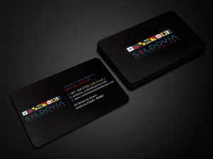 Business Card Design by Creations Box 2015 for Latitude Adjustment | Design: #27398709