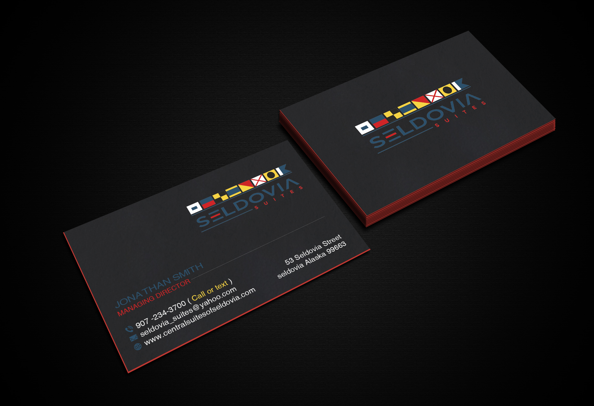 Business Card Design by Creations Box 2015 for Latitude Adjustment | Design #27398710