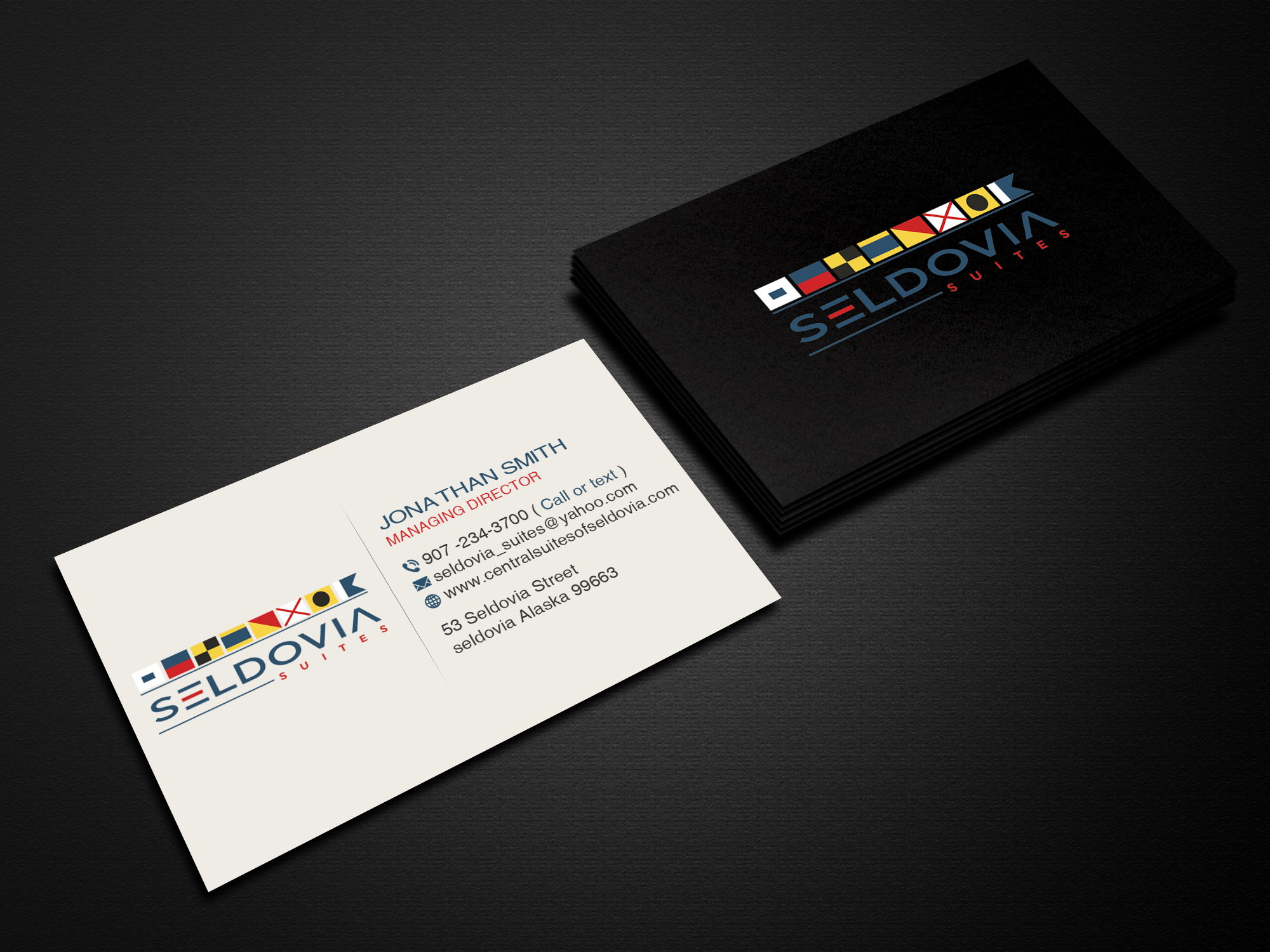 Business Card Design by Creations Box 2015 for Latitude Adjustment | Design #27398711