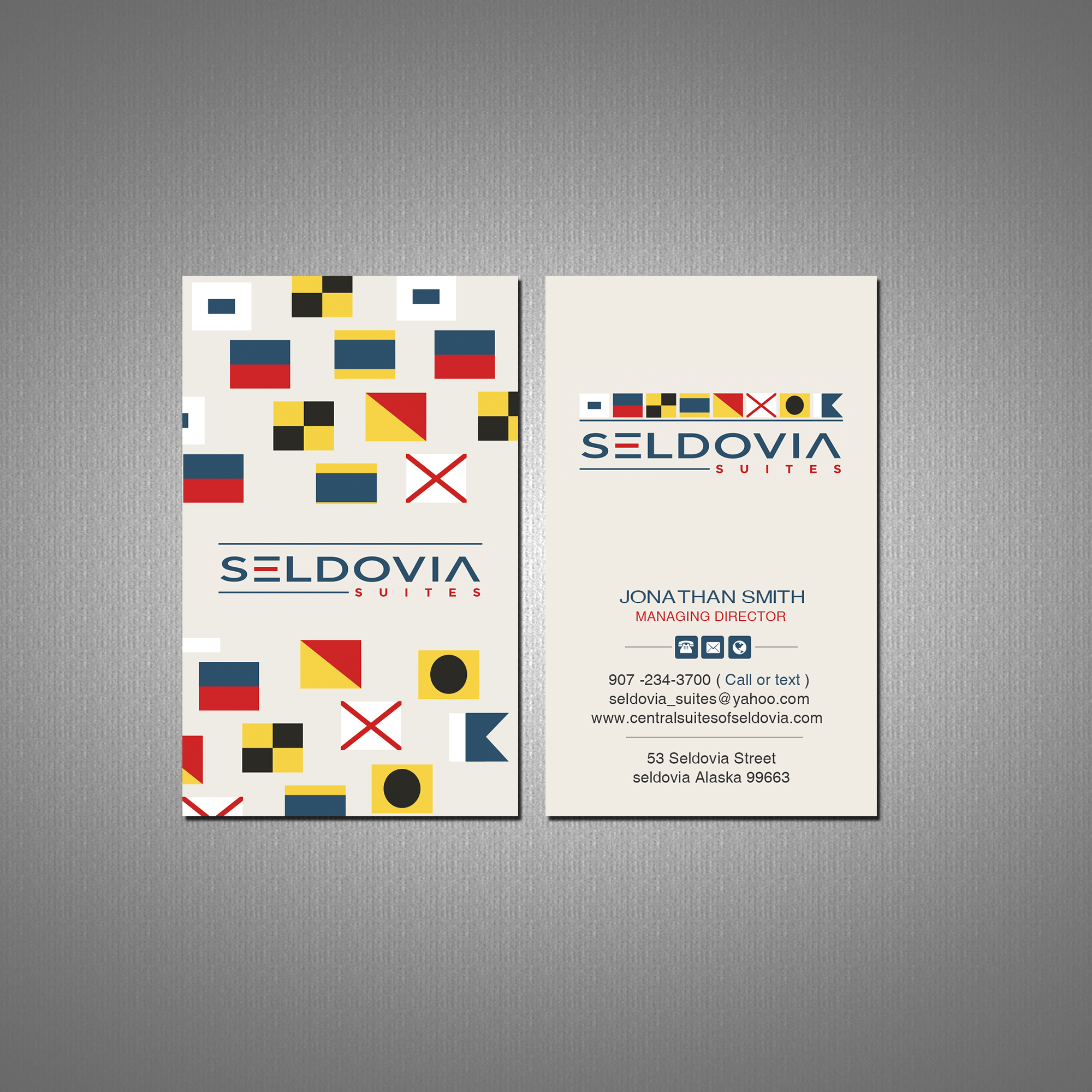 Business Card Design by Creations Box 2015 for Latitude Adjustment | Design #27400323